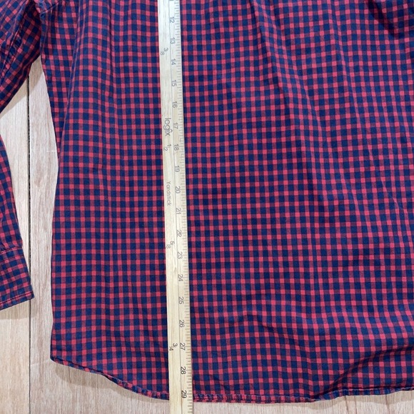 American Eagle‎ Mens Plaid Long Sleeve Button Down Shirt XXL CLASSIC FIT - Picture 4 of 5